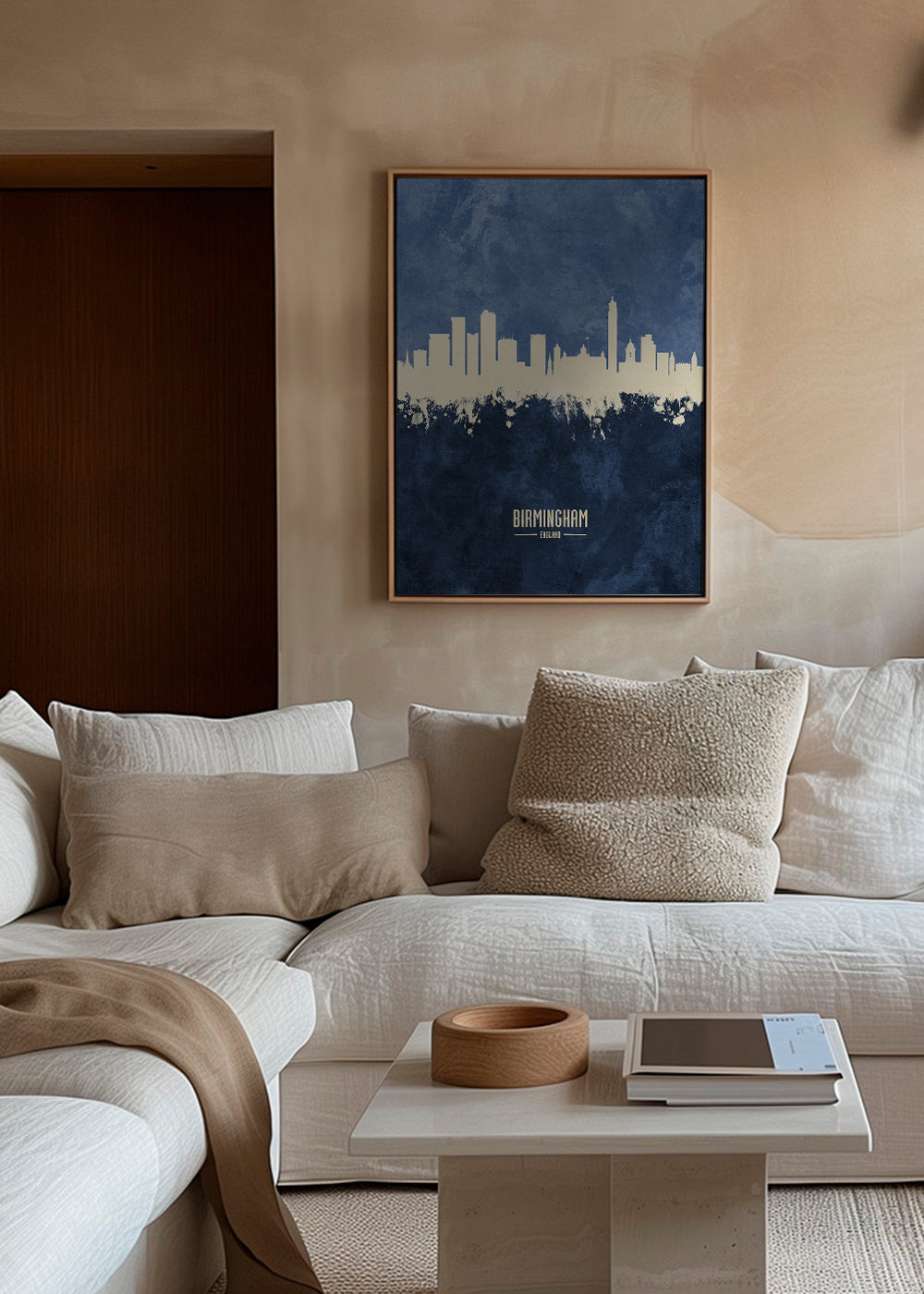 Birmingham Skyline Azul