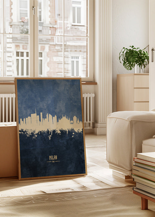 Milan Skyline Azul