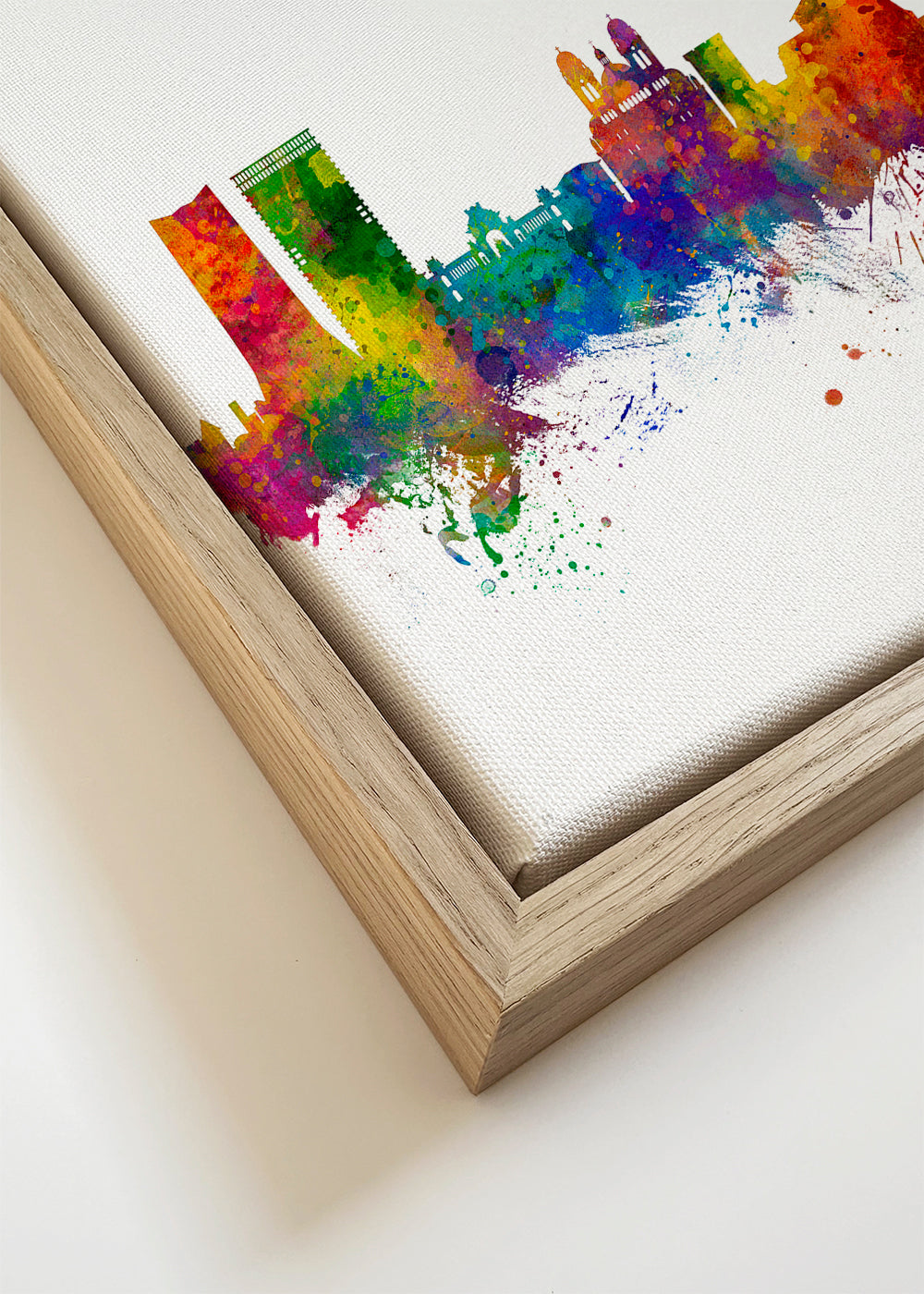 Marseille Skyline multicolor