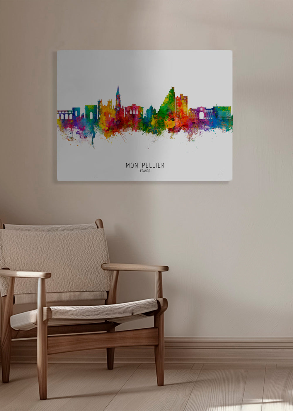 Montpellier Skyline multicolor