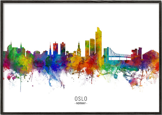 Oslo Skyline multicolor