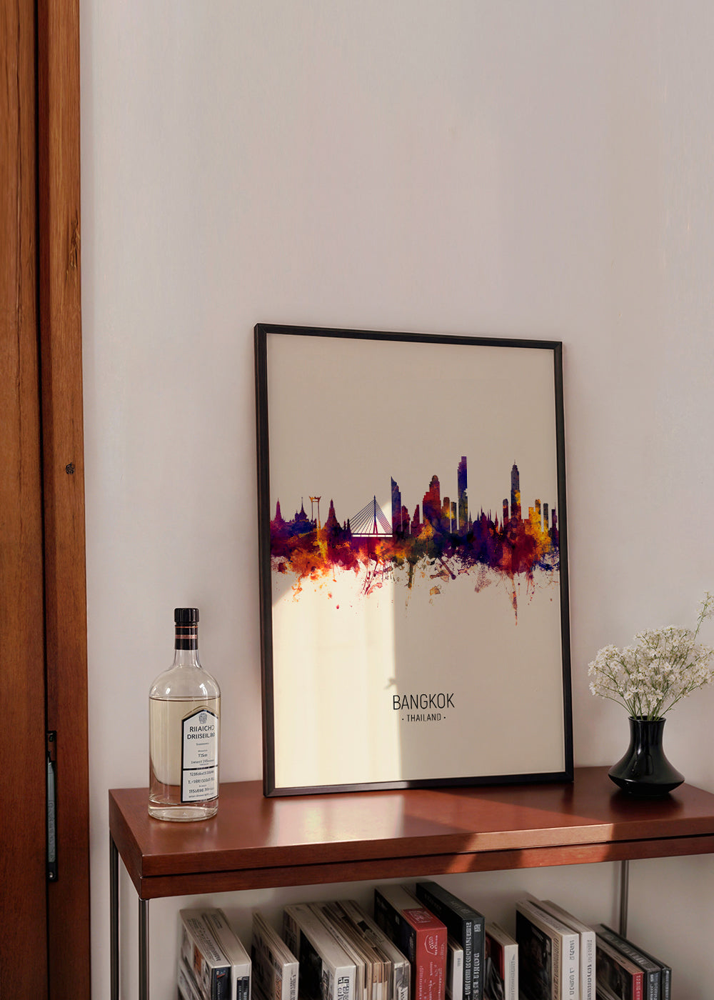 Bangkok Skyline beige