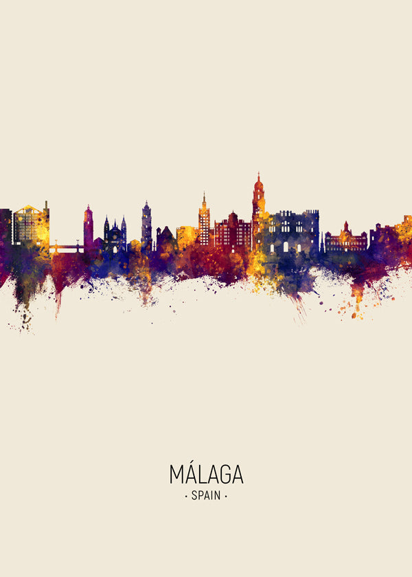 Málaga Skyline beige