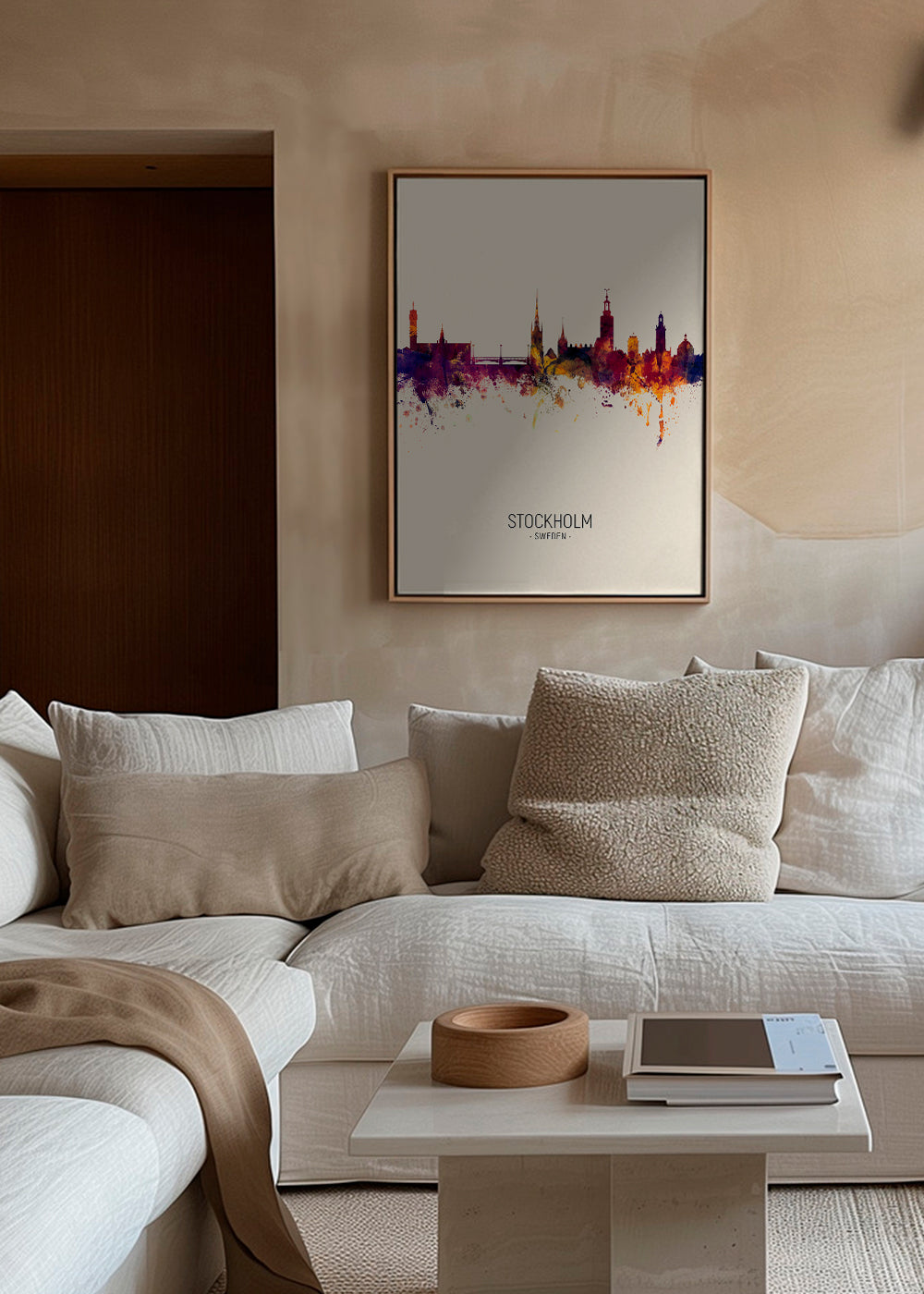 Stockholm Skyline beige