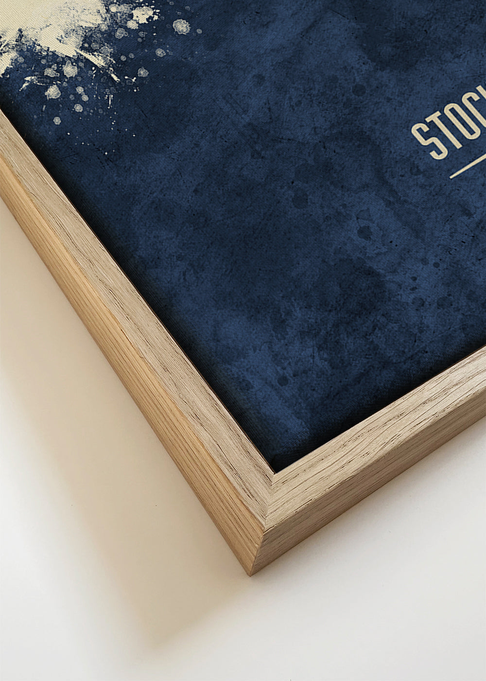 Stockholm Skyline azul