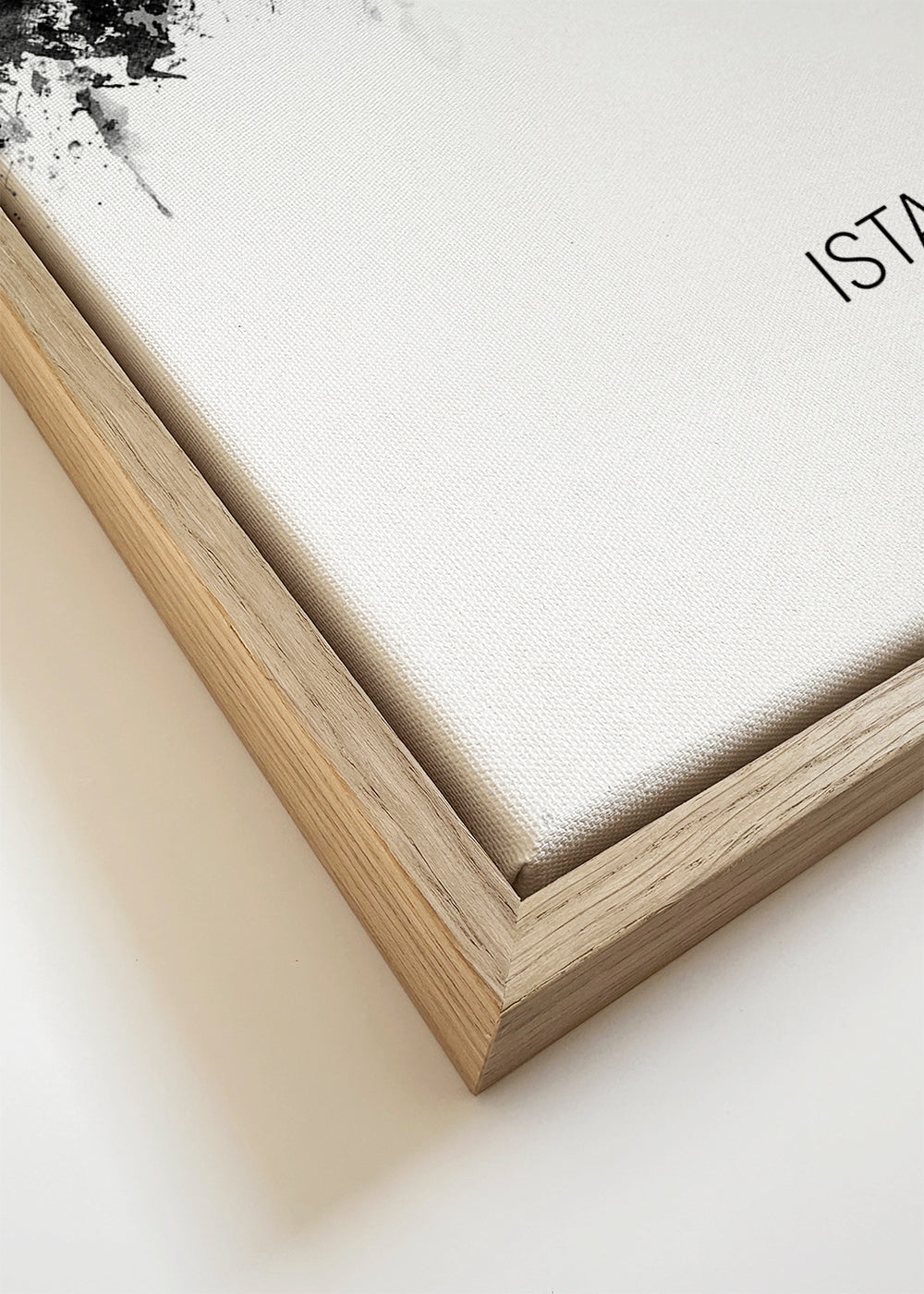 Istanbul Skyline blanco y negro