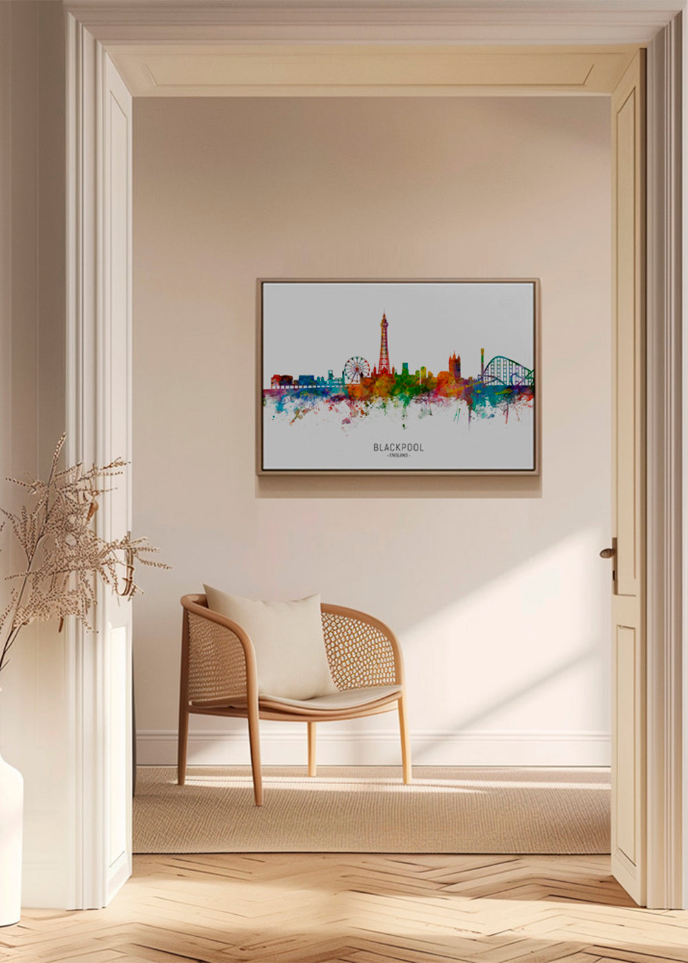Blackpool Skyline multicolor