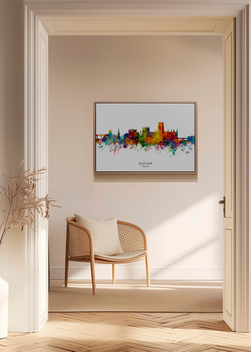 Durham Skyline multicolor