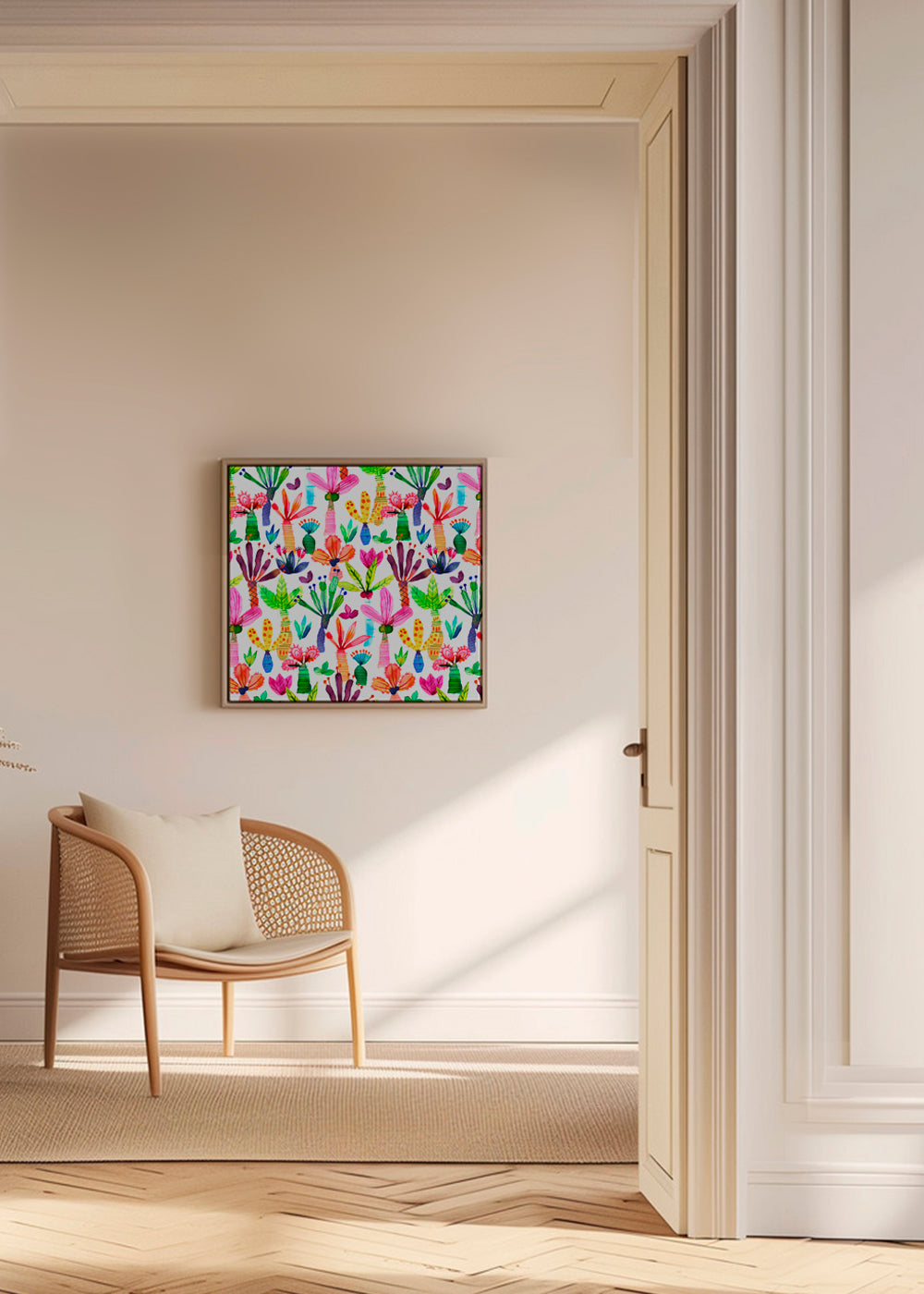 Palms Garden Cuadrado