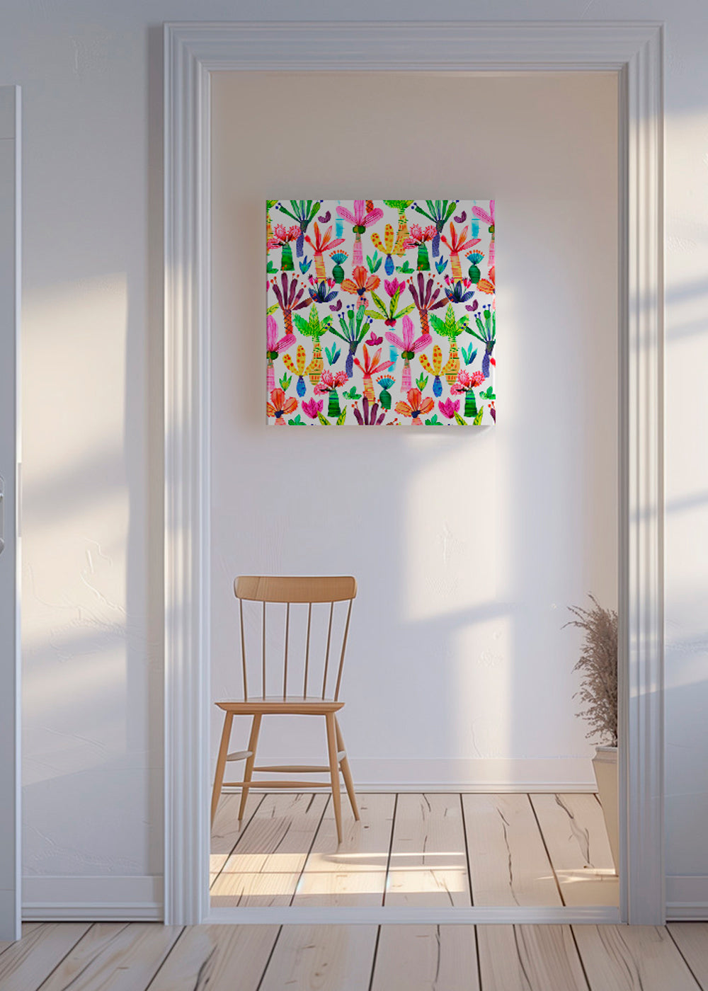 Palms Garden Cuadrado