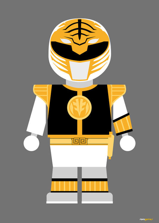 Toy Power Ranger White