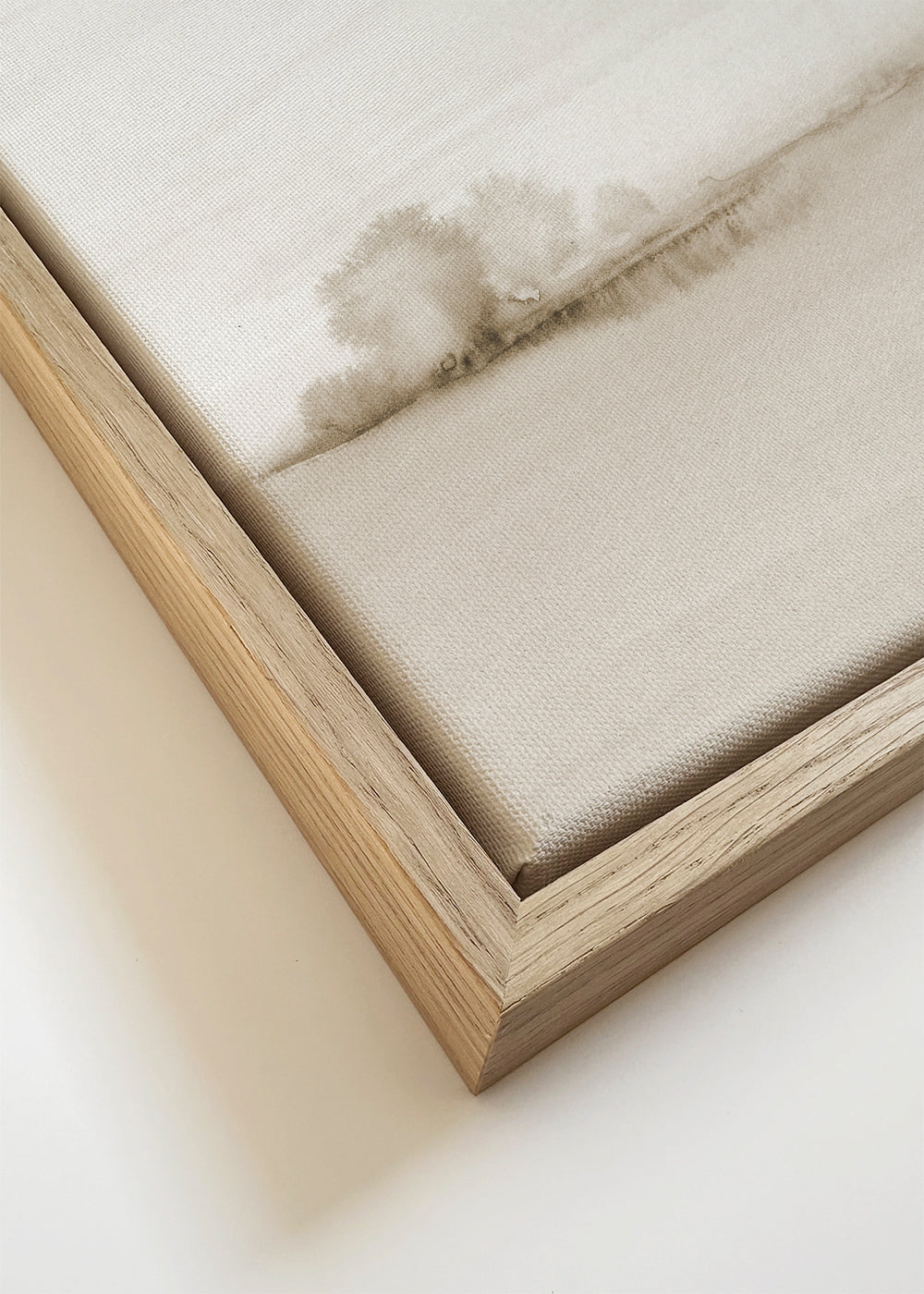 Watercolor landscape N 50 Sepia