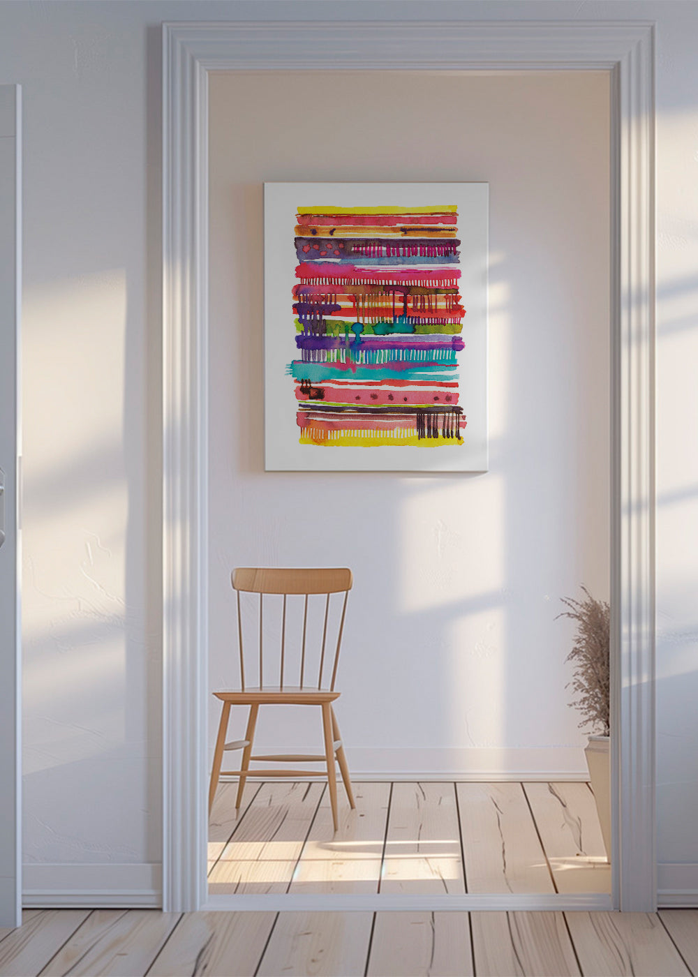 Watercolor Boho Nomadic Lines 2