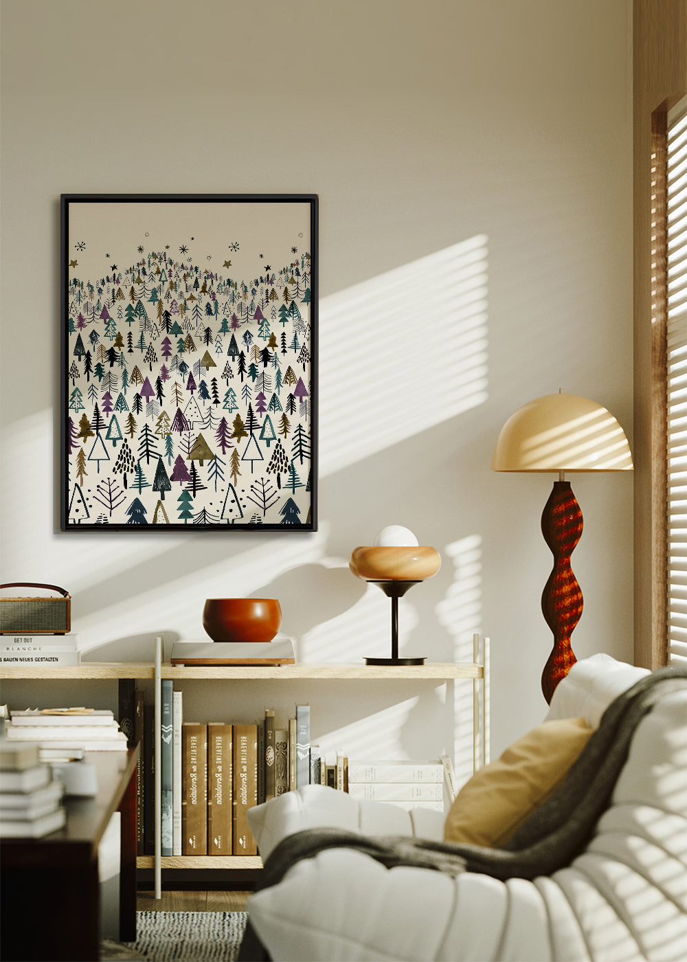 Mountain Forest Trees