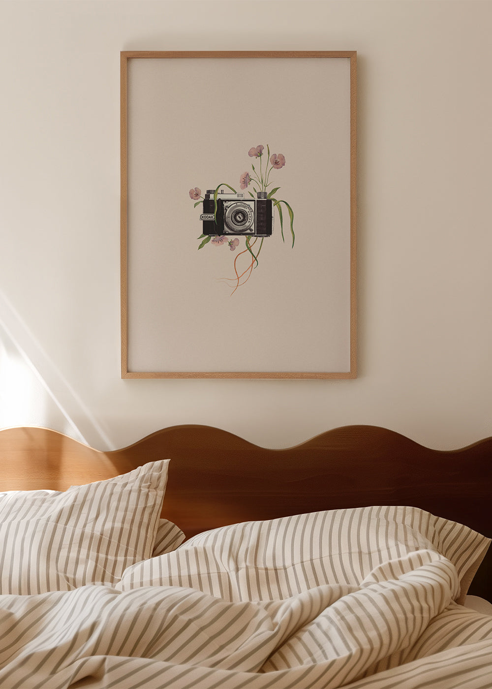 Floral kodak camera
