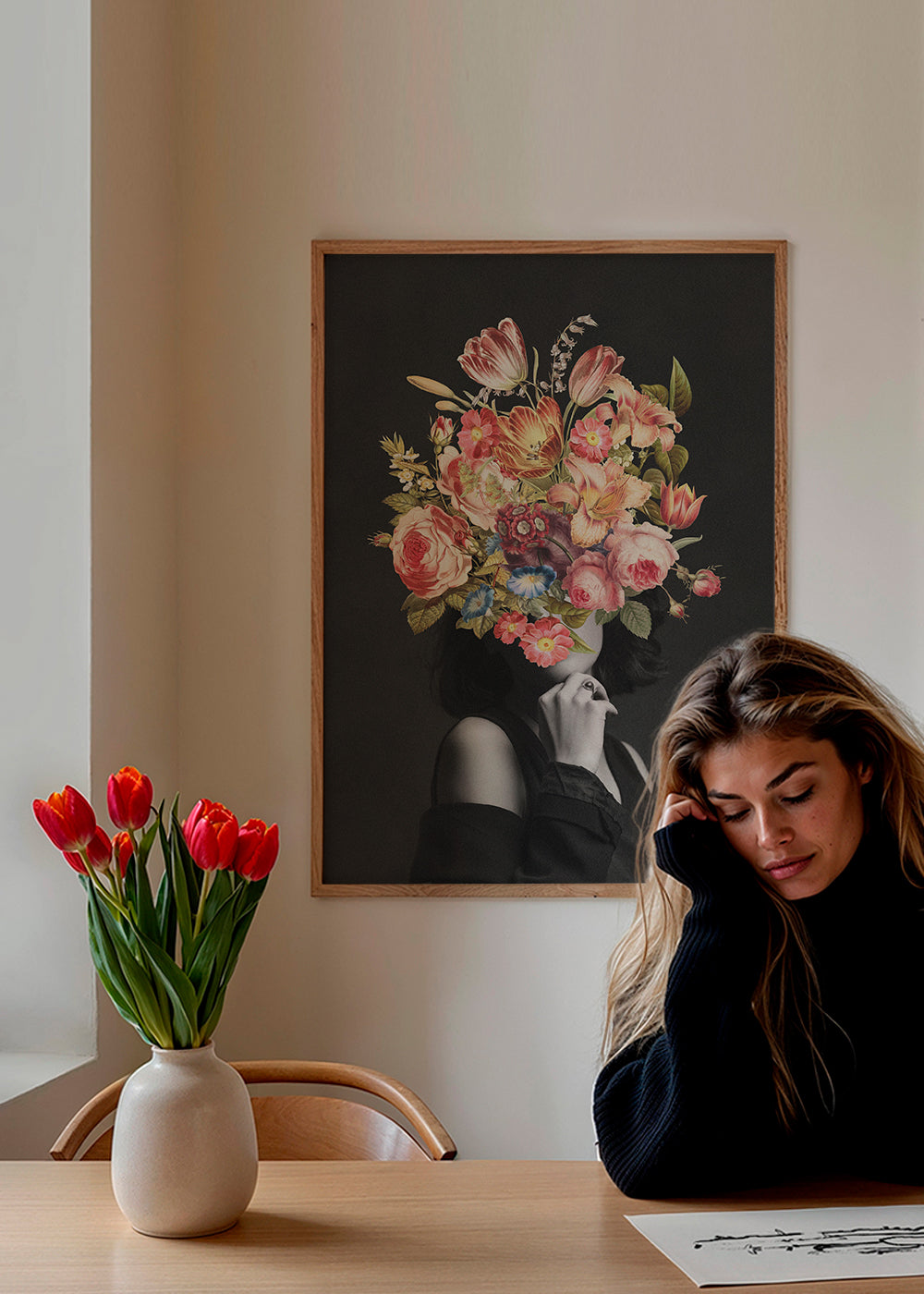 Vintage floral bouquet