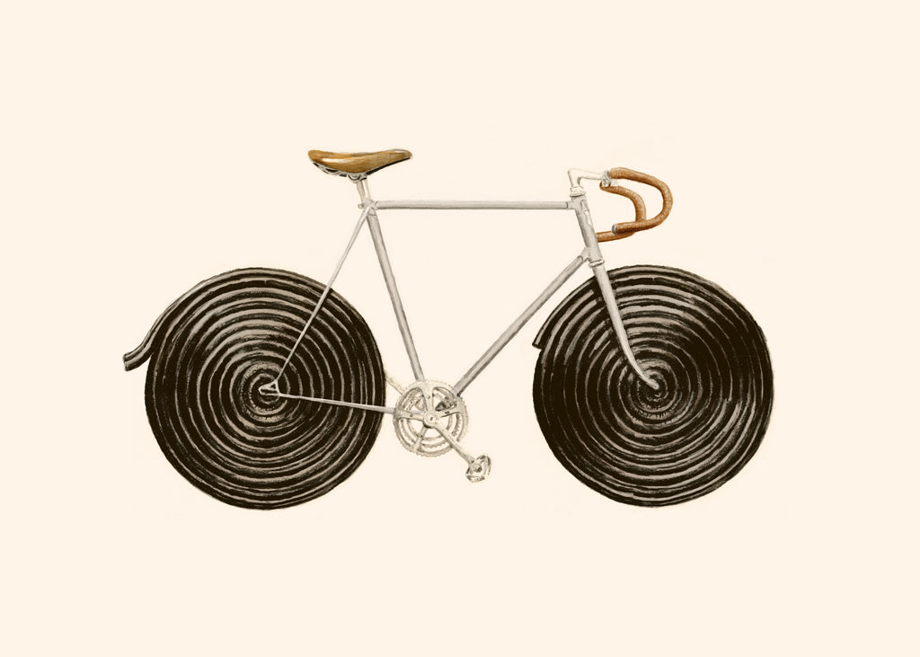 Licorice Bike - Unframed art print
