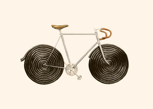 Licorice Bike - Unframed art print