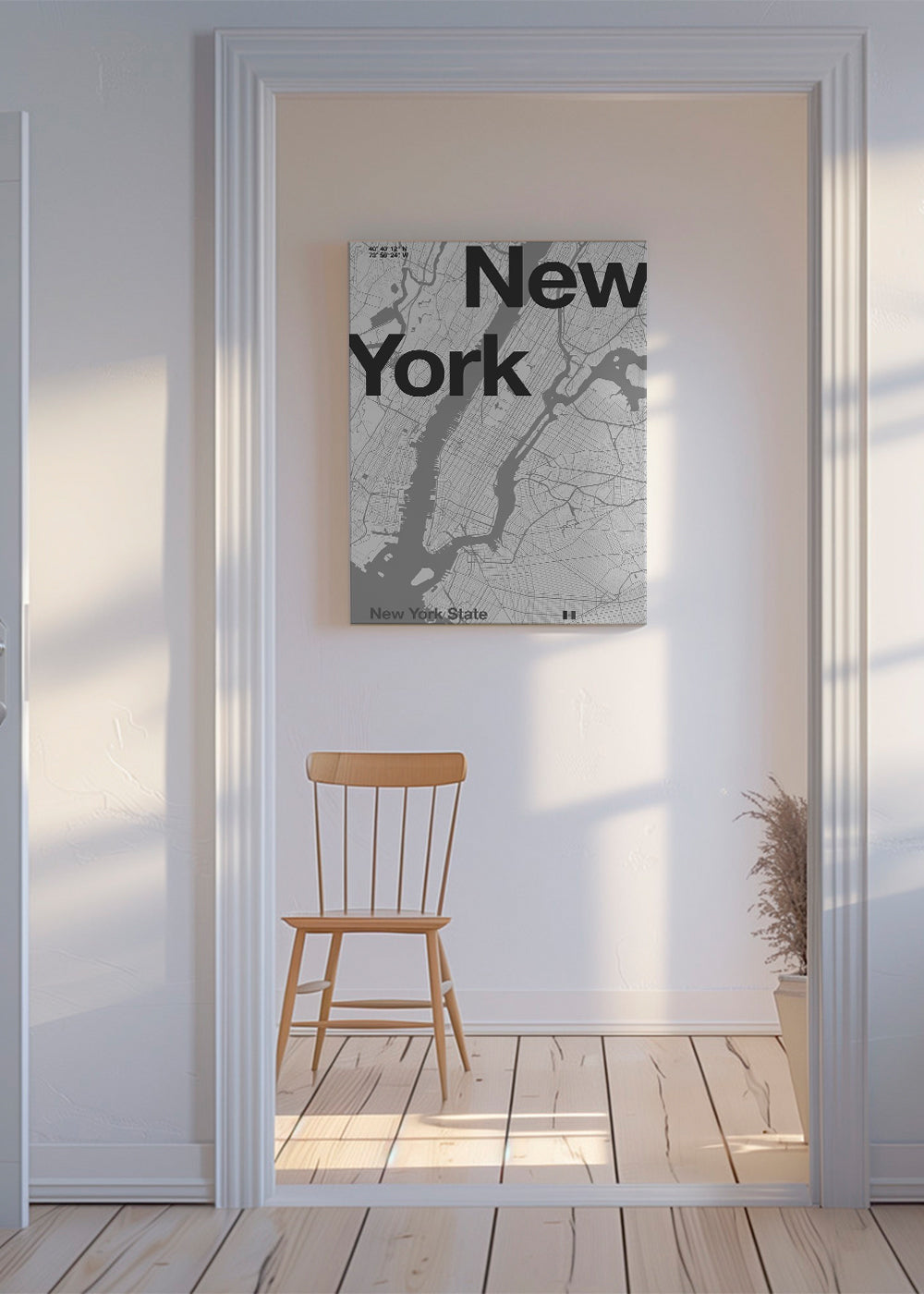 New York - Minimal Map