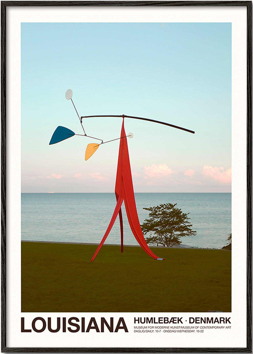 Poster di viaggio Louisiana con mobile scultoreo