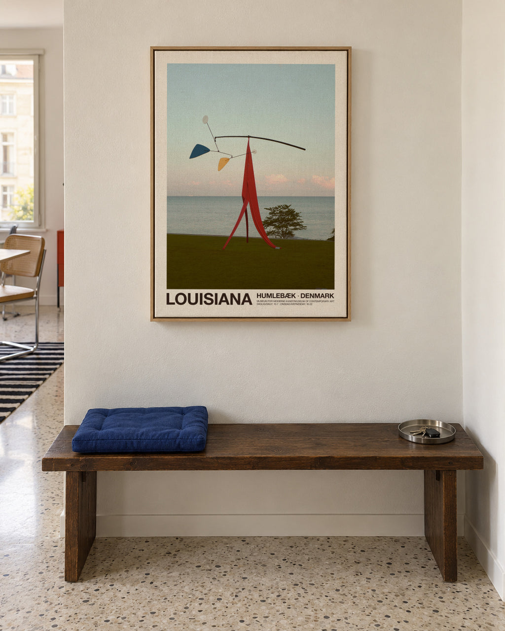 Louisiana - Stabile Mobile - Framed canvas in an interior