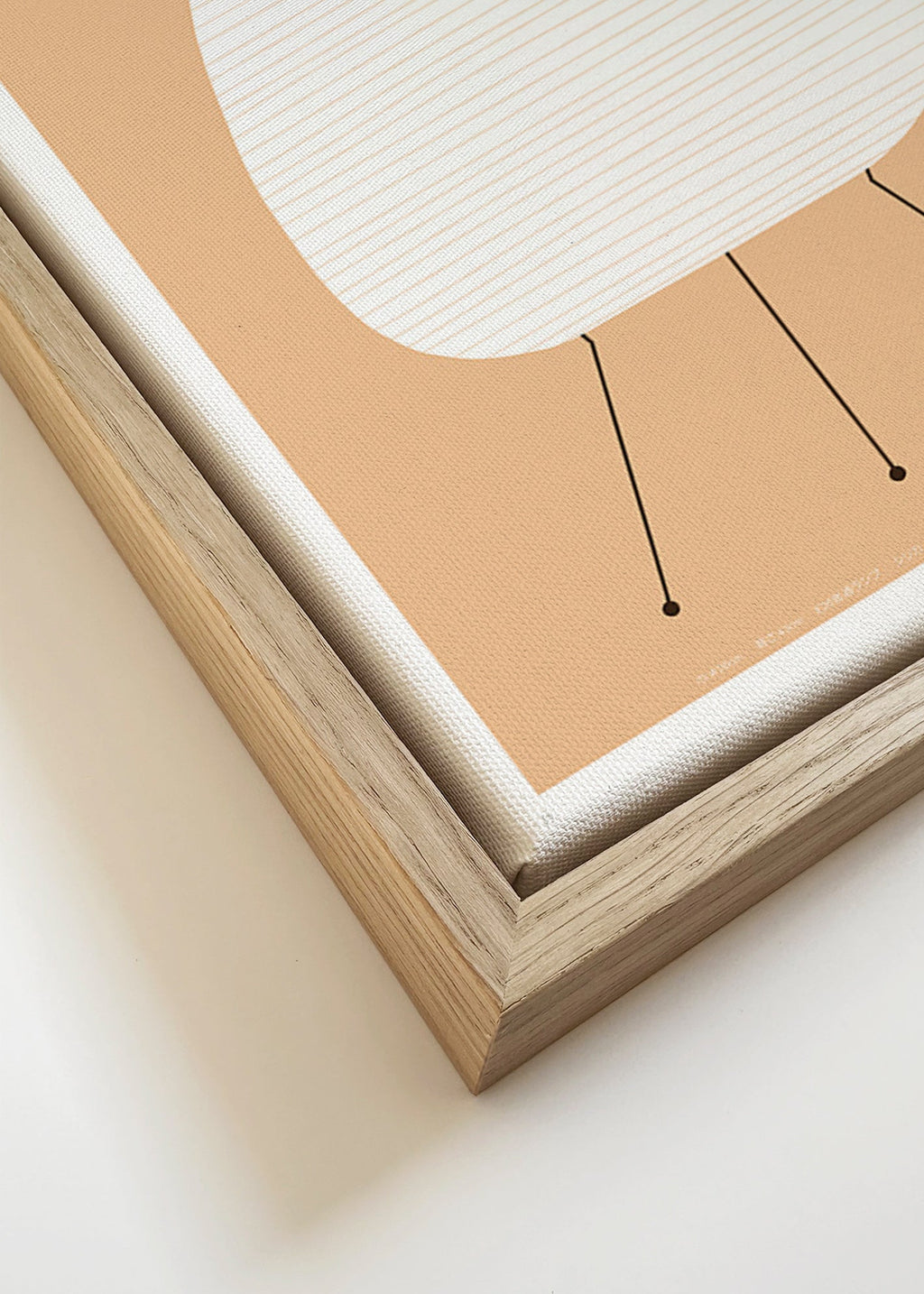 Stampa minimal Noguchi lampada Akari