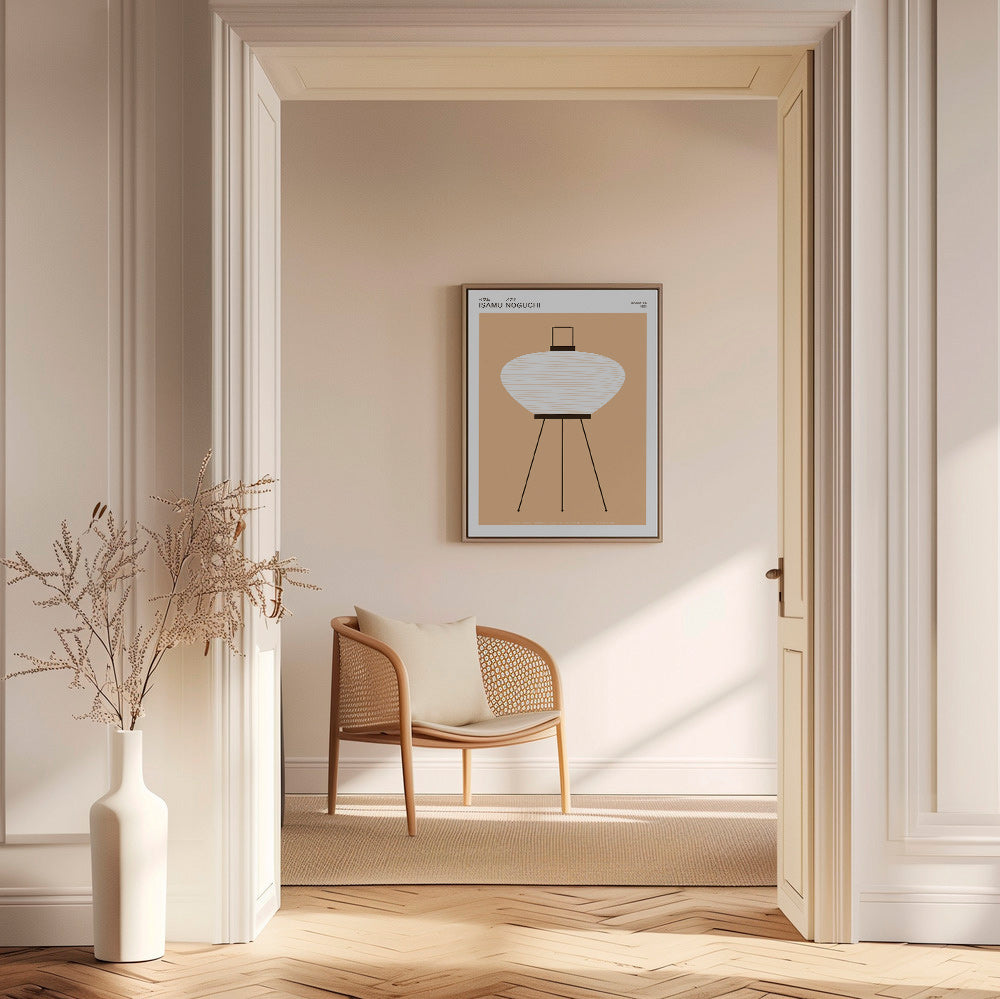 Illustrazione lampada Akari