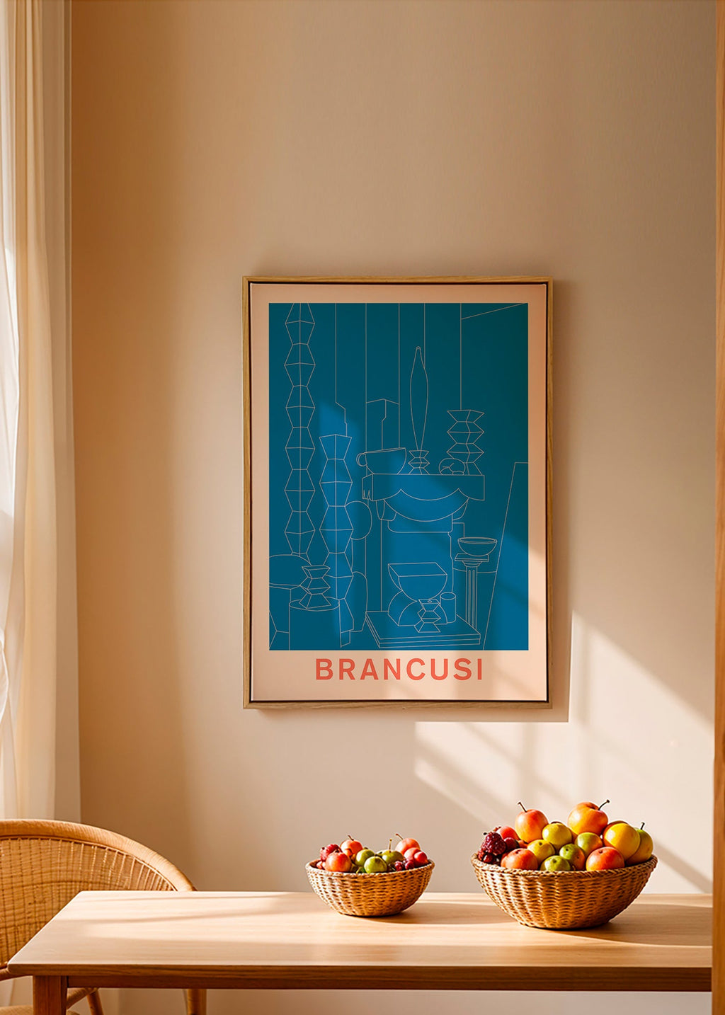 Illustrazione geometrica Brancusi