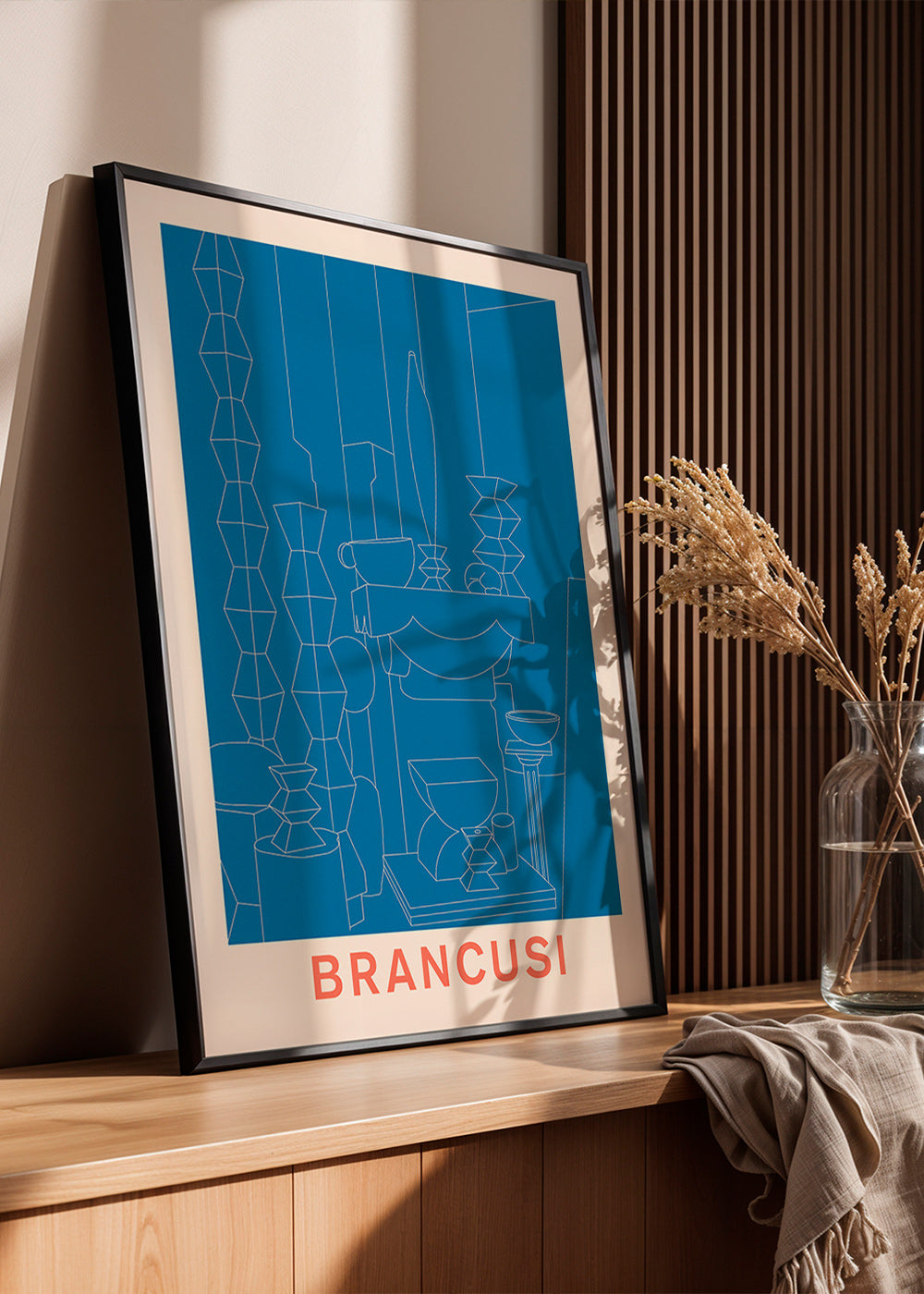 Illustrazione geometrica Brancusi