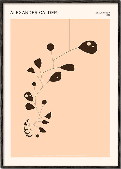 Stampa botanica con mobile organico