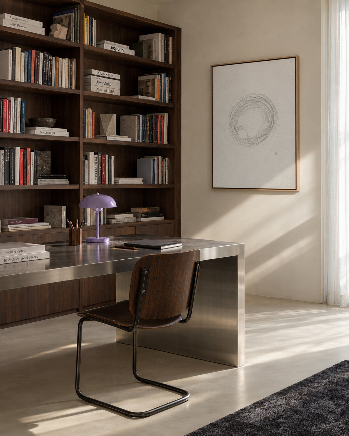 Home - Framed canvas in an interior