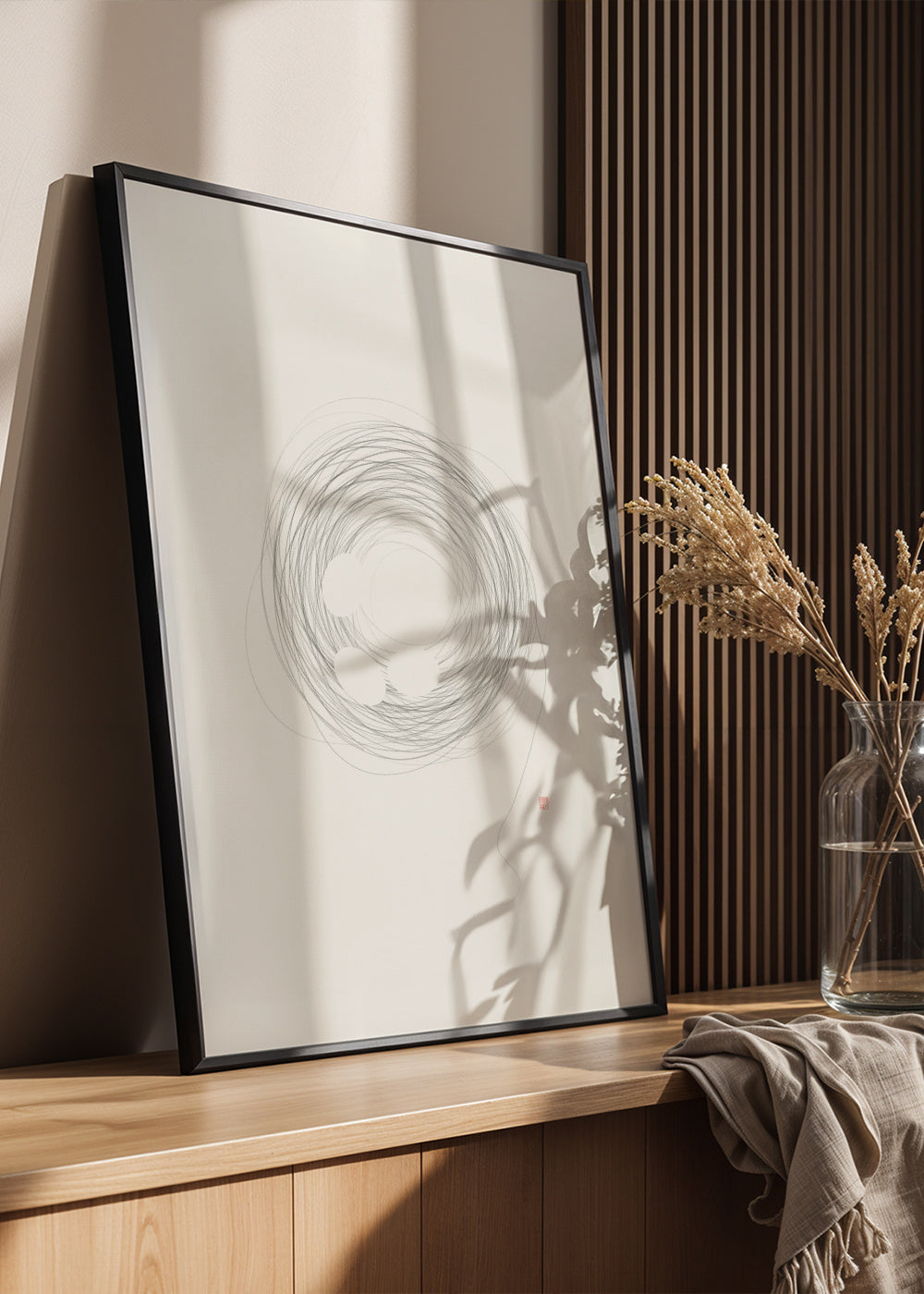 Home - Framed poster in an interior