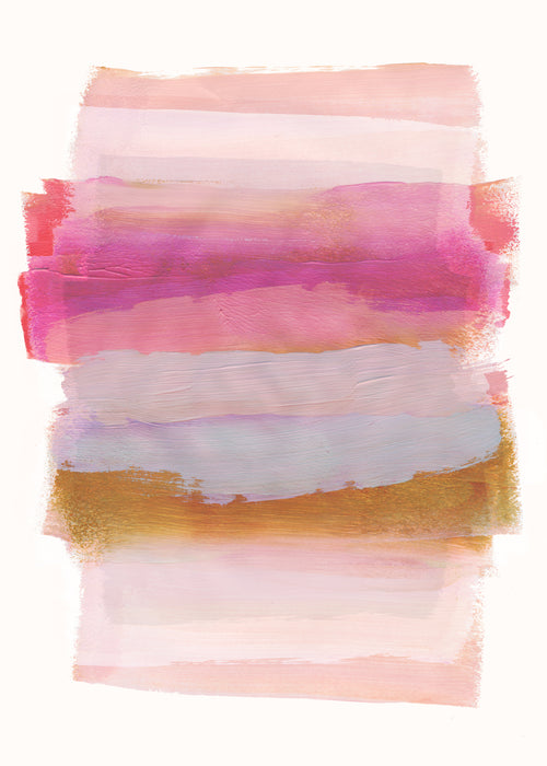 Abstract Brush Strokes 45 - Unframed art print