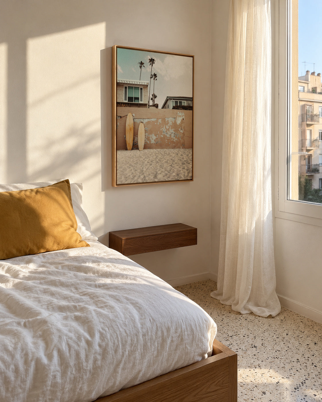 California Dream - Framed canvas in an interior