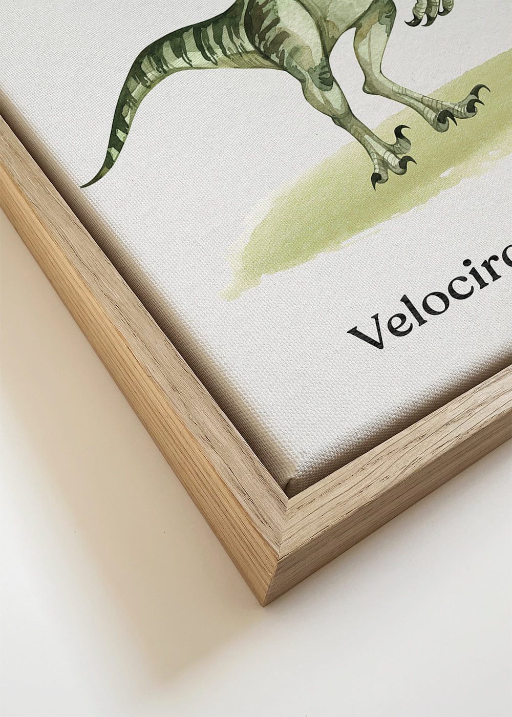 Opera Velociraptor per bambini