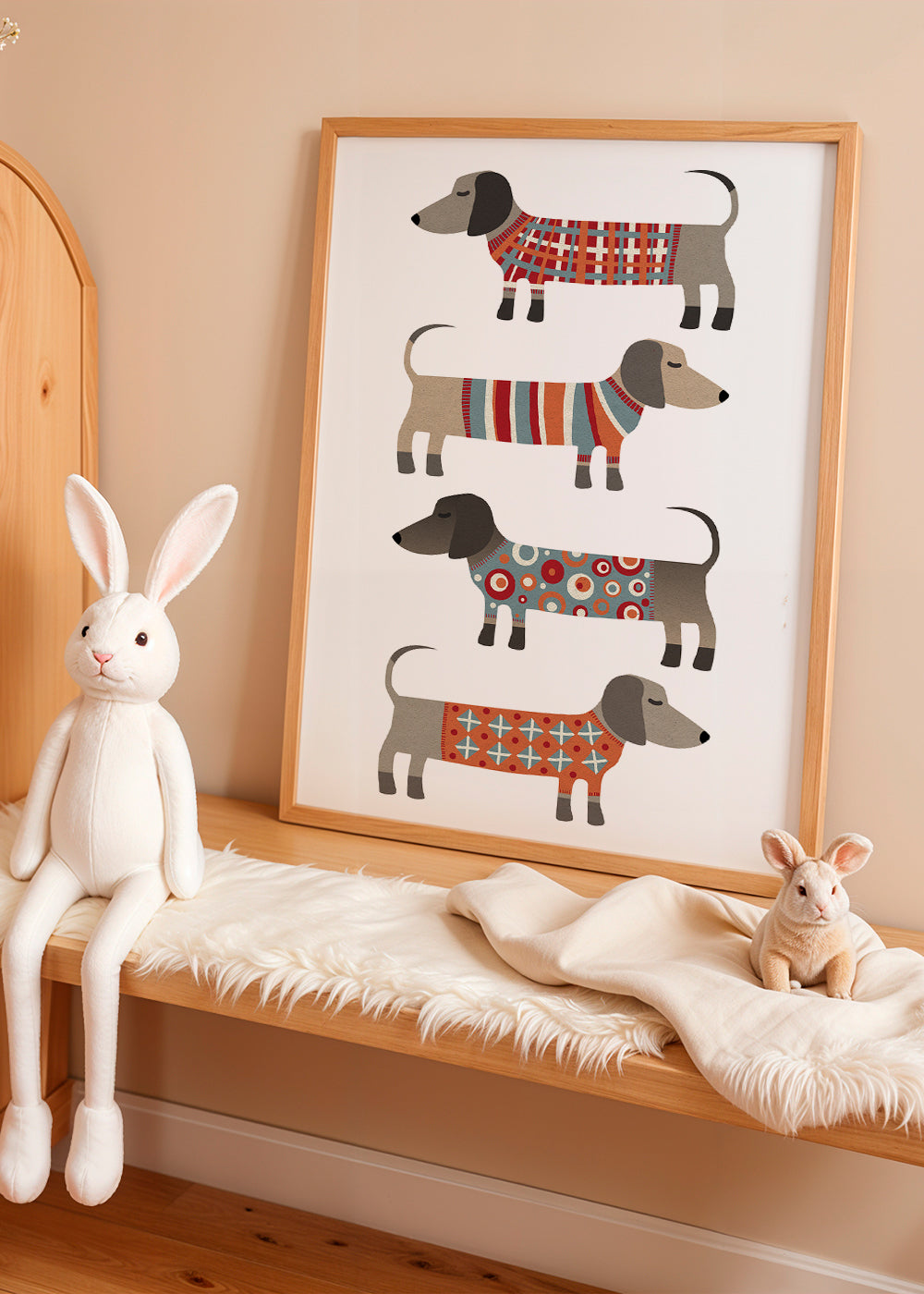 Sausage Dogs in Sweaters