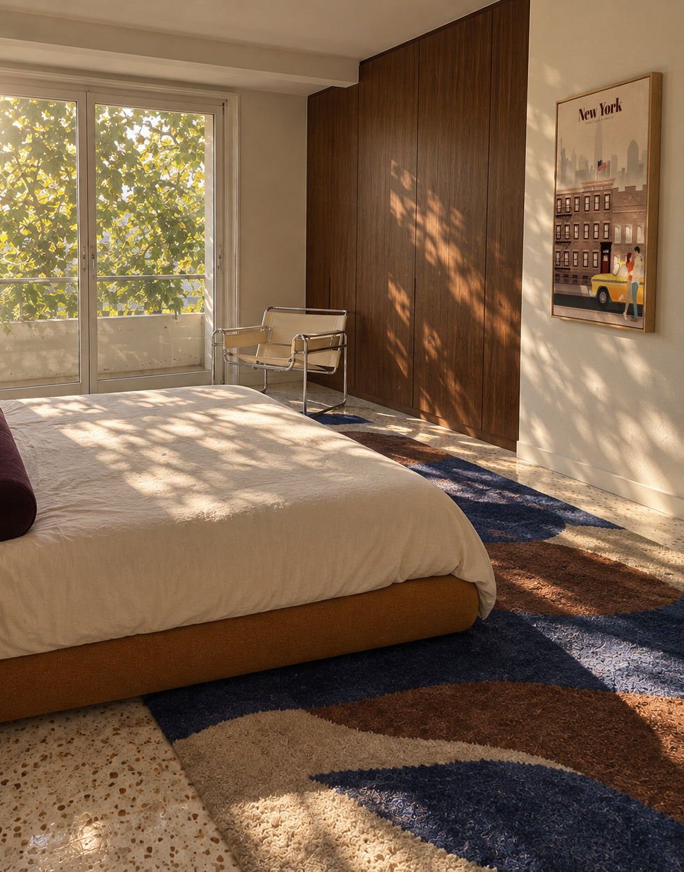 Travel to New York City - Framed canvas in an interior