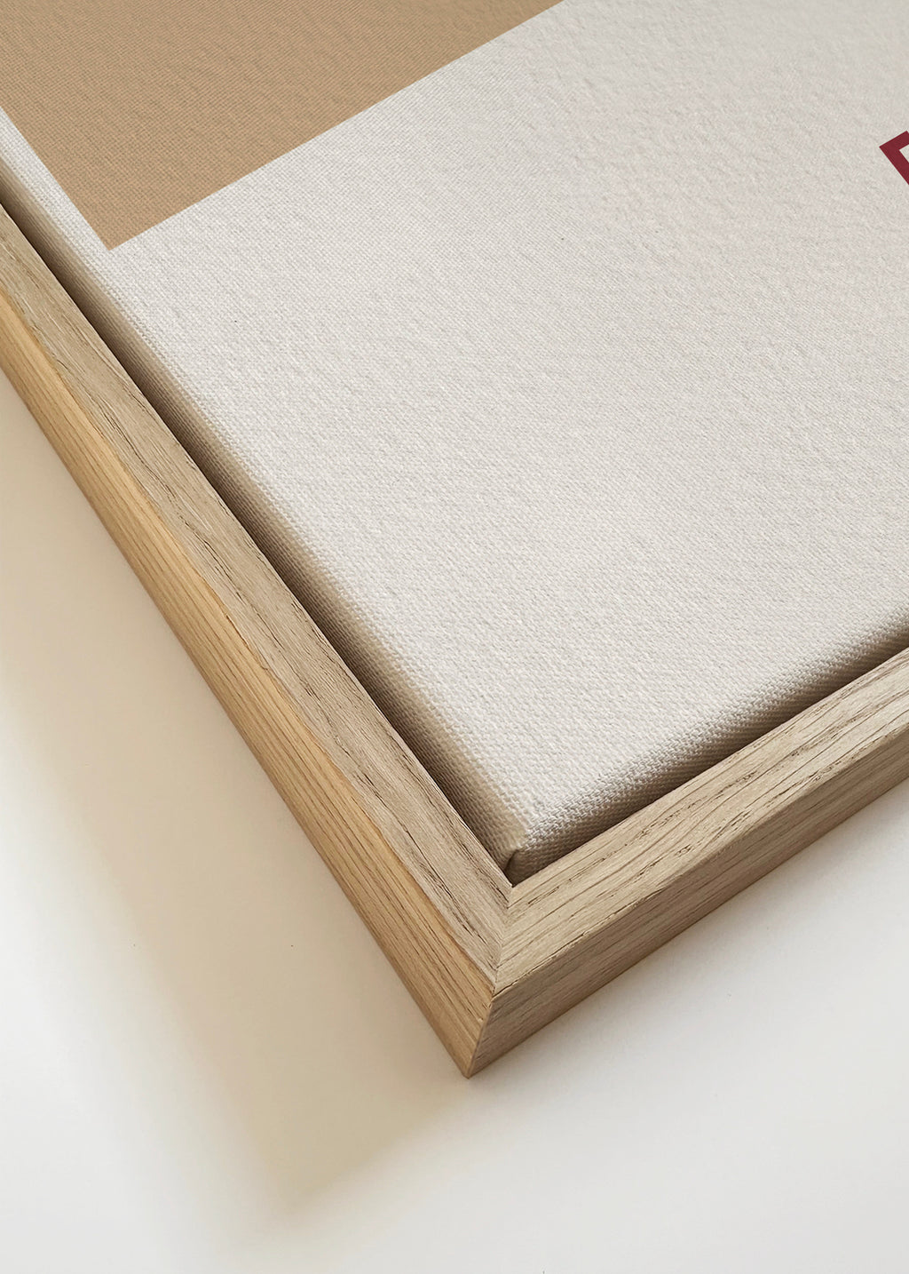 Fuet - Framed canvas detail