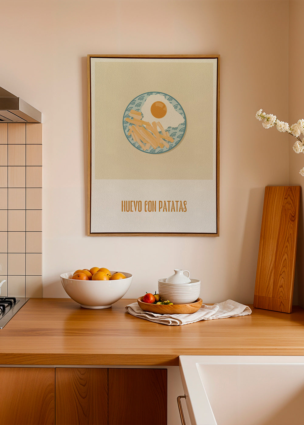 Huevo con patatas