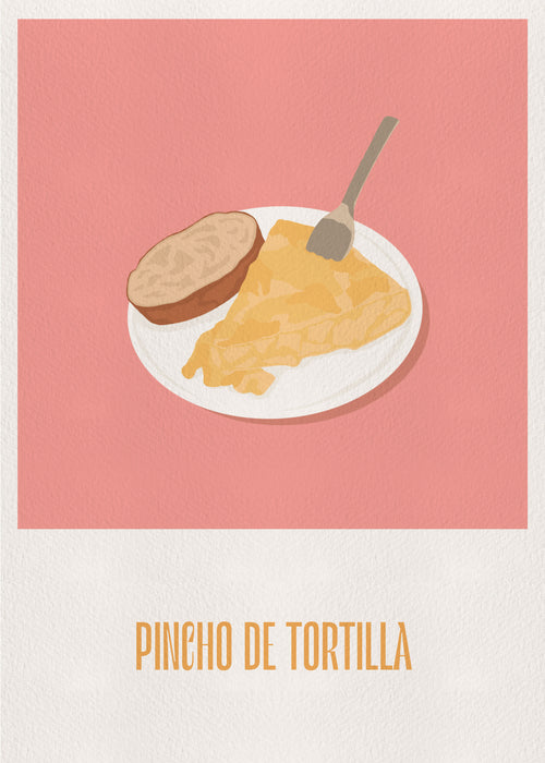 Pincho de tortilla - Unframed art print