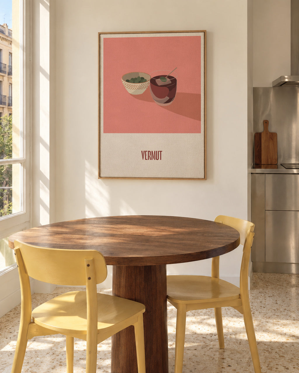 Vermut - Framed canvas in an interior