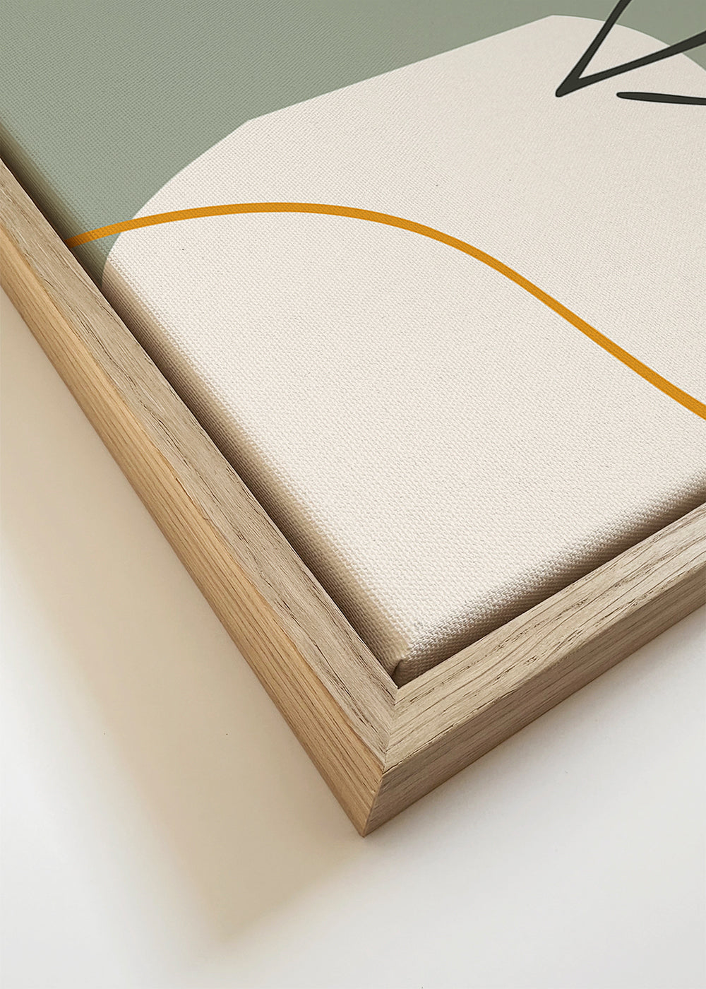 Closed Eyes-Line Art