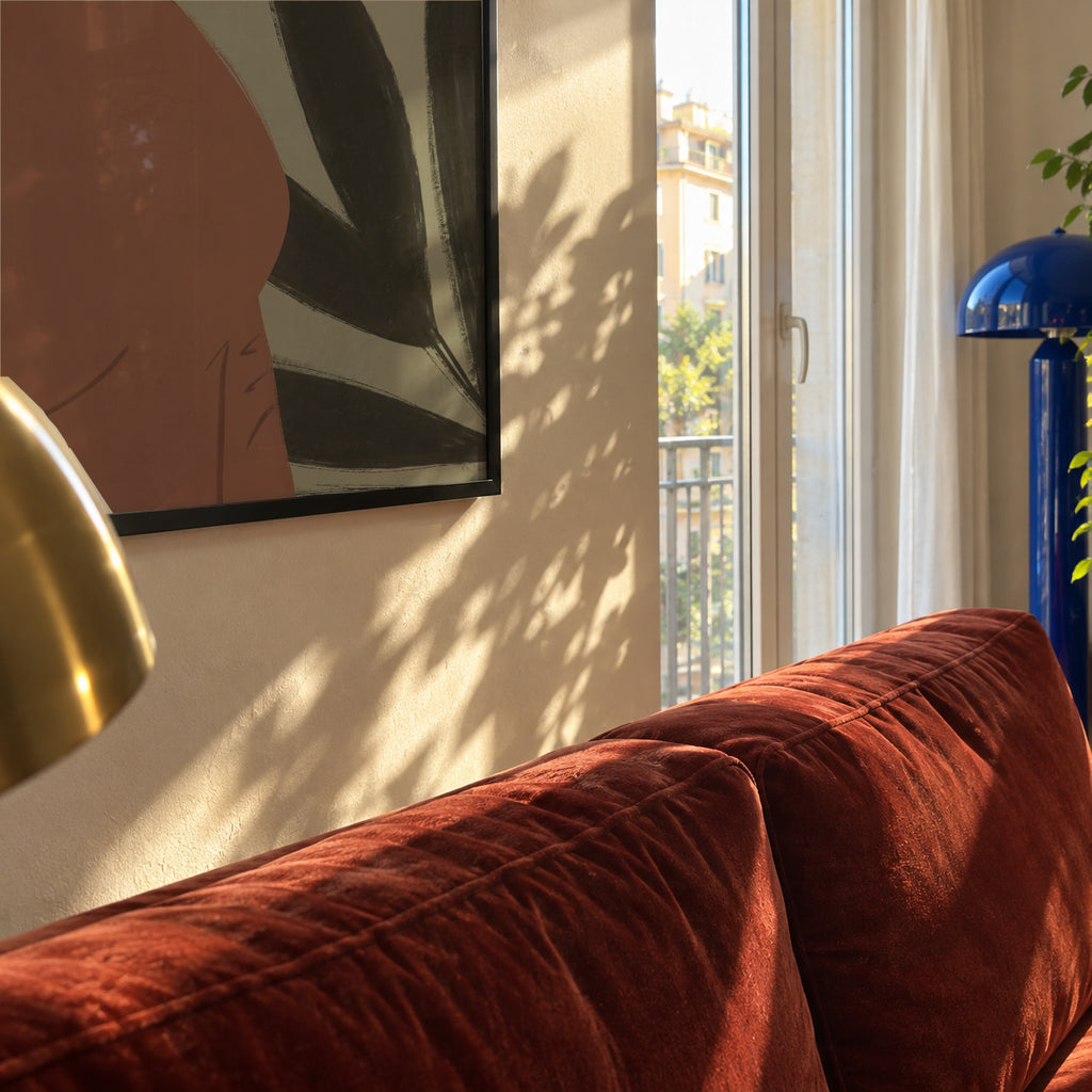 Plant Lady - Framed poster in an interior