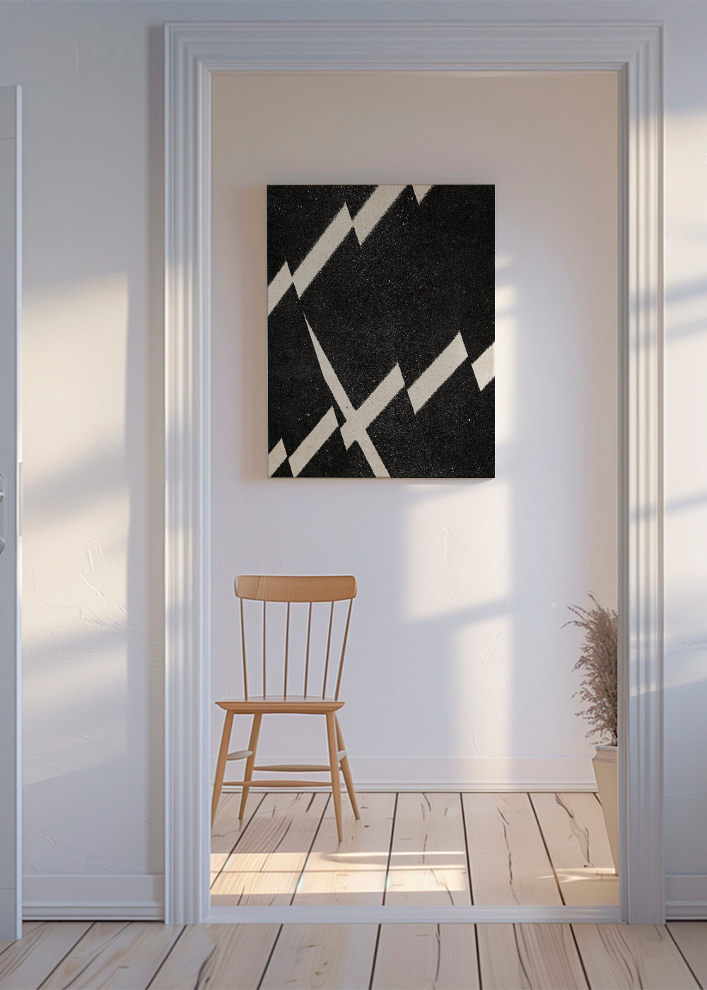 NOIR ABSTRACT / Steps