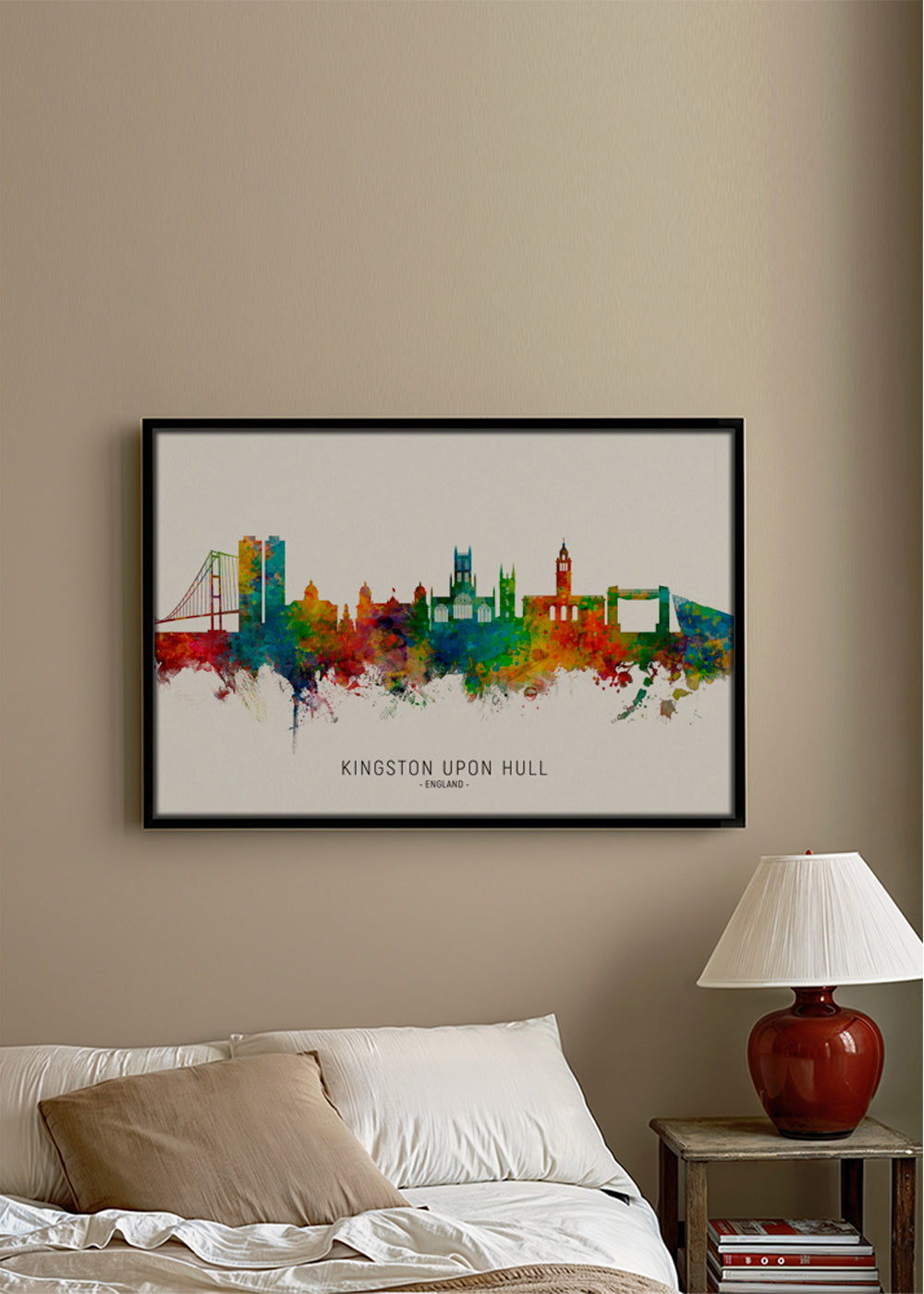 Kingston upon Hull Skyline multicolor