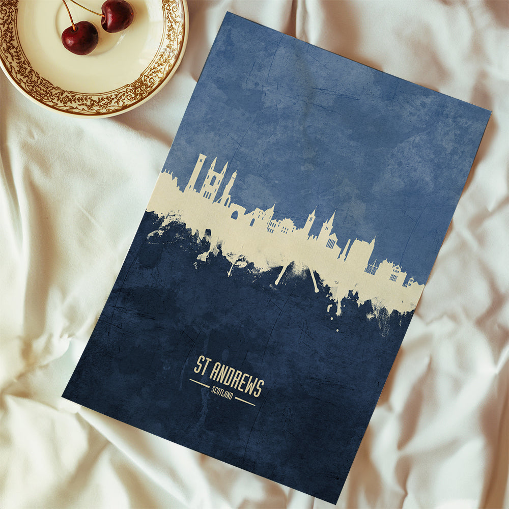 St Andrews Skyline azul