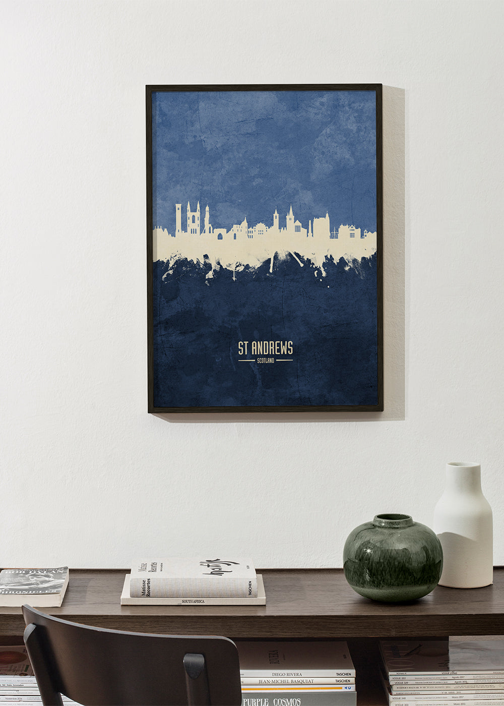 St Andrews Skyline azul