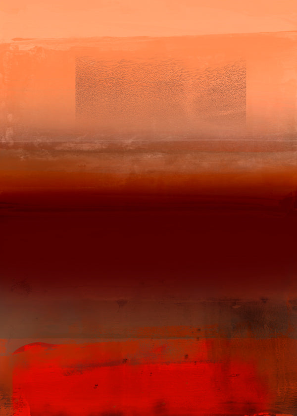 Organic Stack In Orange Red & Brown 1