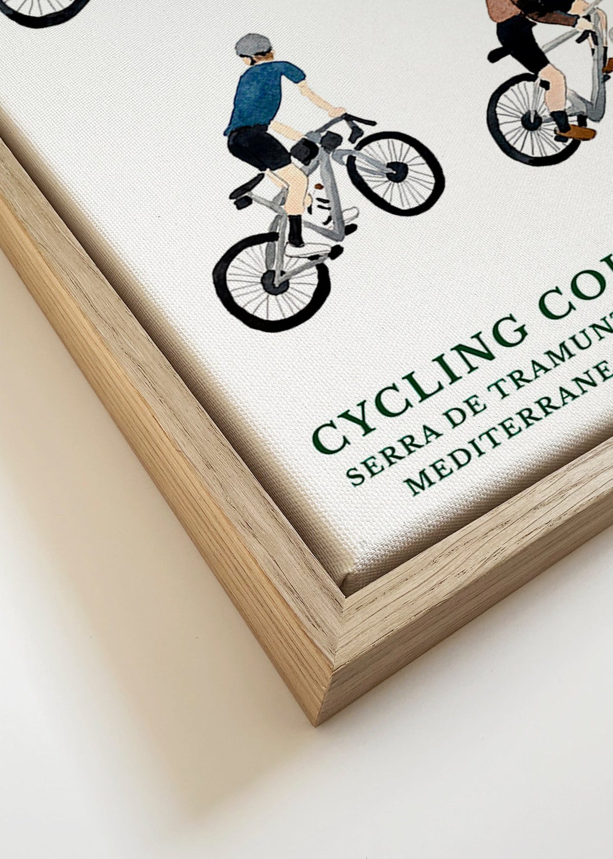 Arte sportiva Mallorca ciclisti