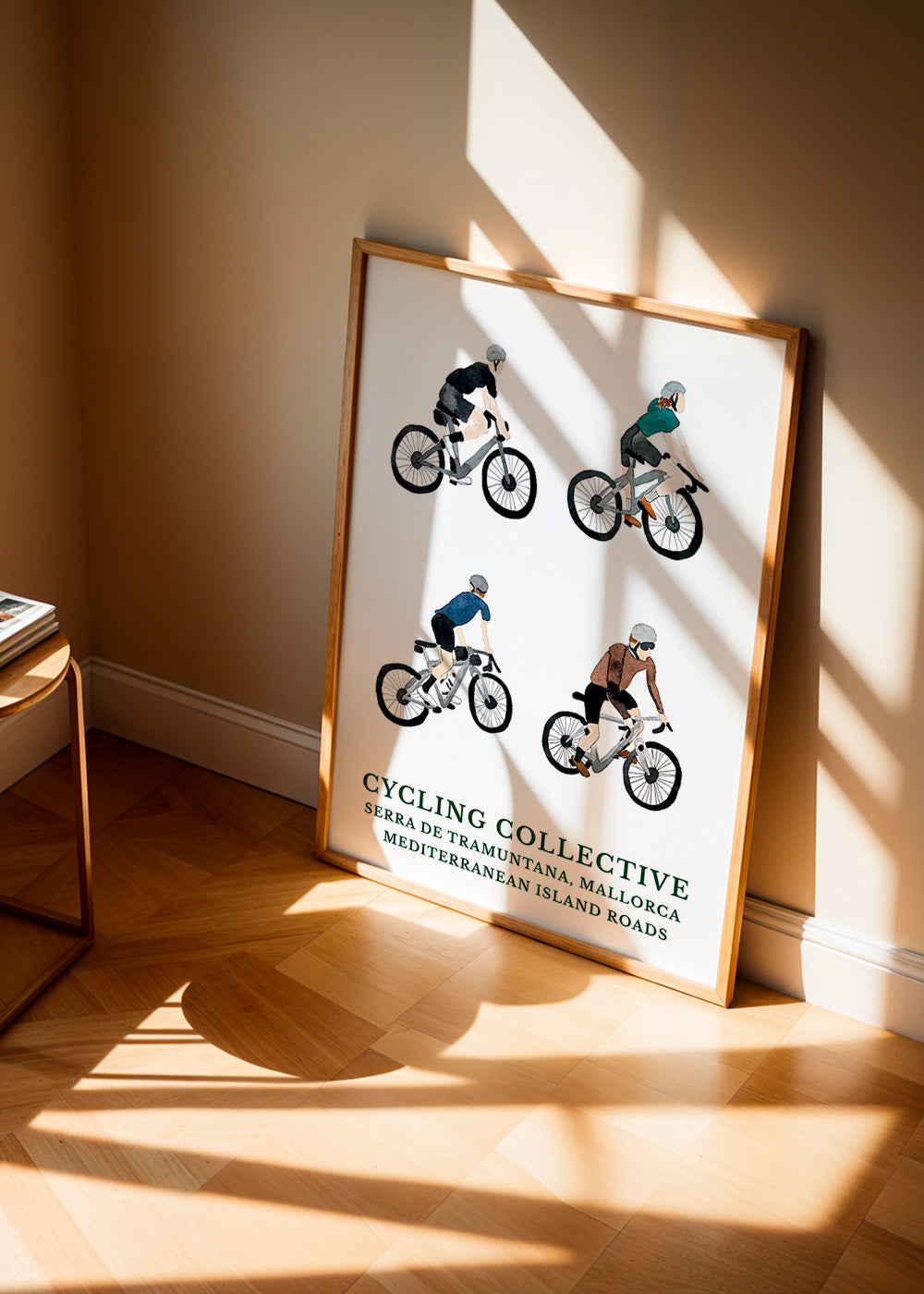 Arte sportiva Mallorca ciclisti